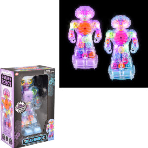 8.5" Light-Up Gear Robot
