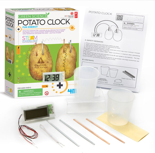 4M Green Science Potato Clock