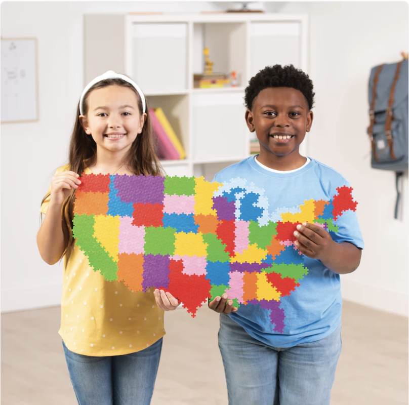 plus plus us map puzzle