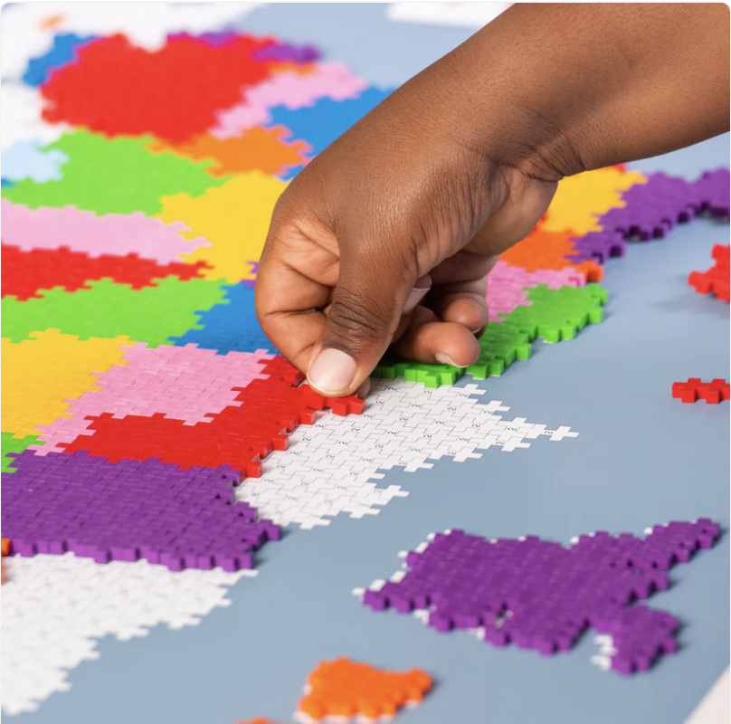 plus plus us map puzzle