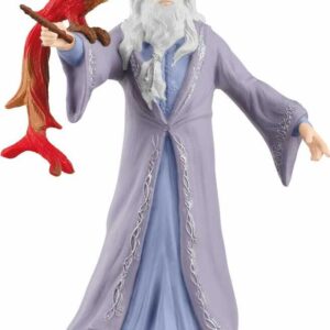 Albus Dumbledoretm and Fawkes