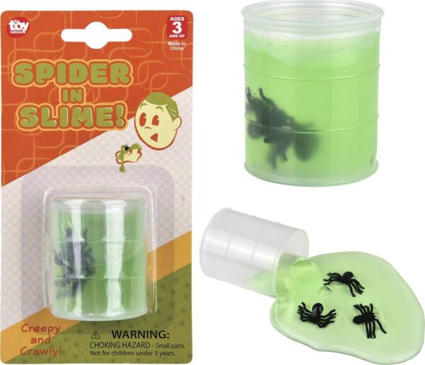 Slime Pot With Horror Spider