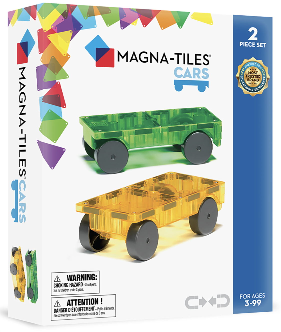 magna tiles cars 2 pc set