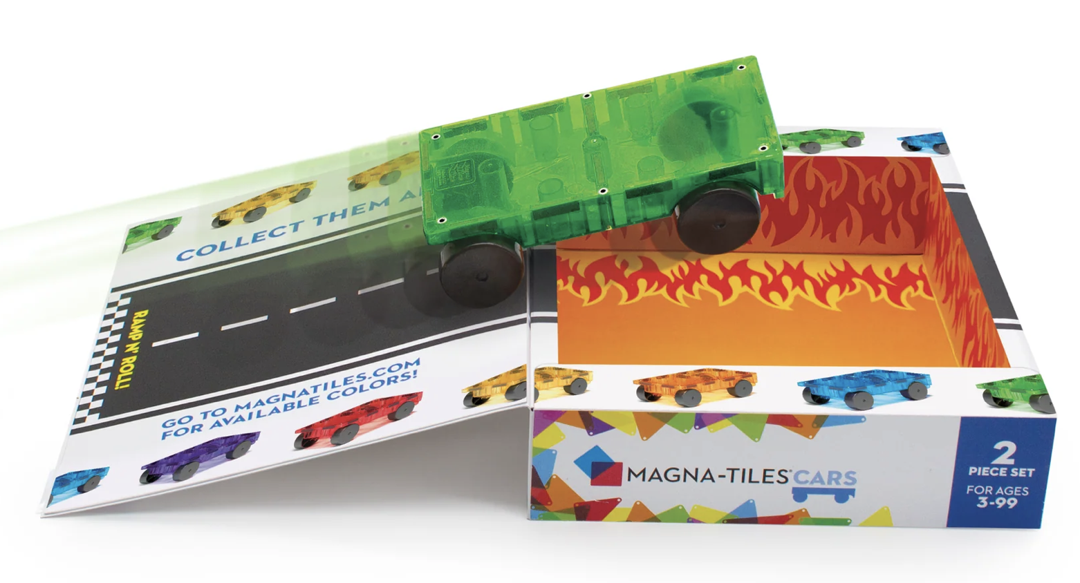 magna tiles cars 2 pc set