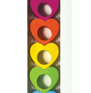 ooly heart ring crayons