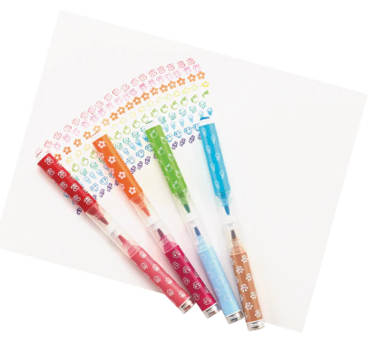 ooly stampables double ended brush stamp markers