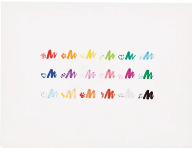 ooly stampables double ended brush stamp markers