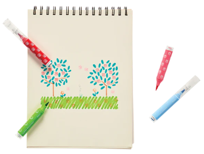 ooly stampables double ended brush stamp markers