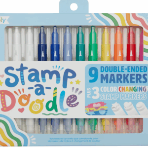 ooly stamp a doodle dbl end color changing markers