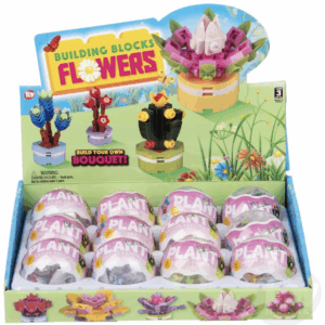 toy network building blocks flowers