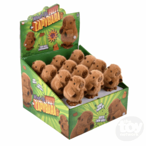 toy network 3.33" wind up fuzzy capybara