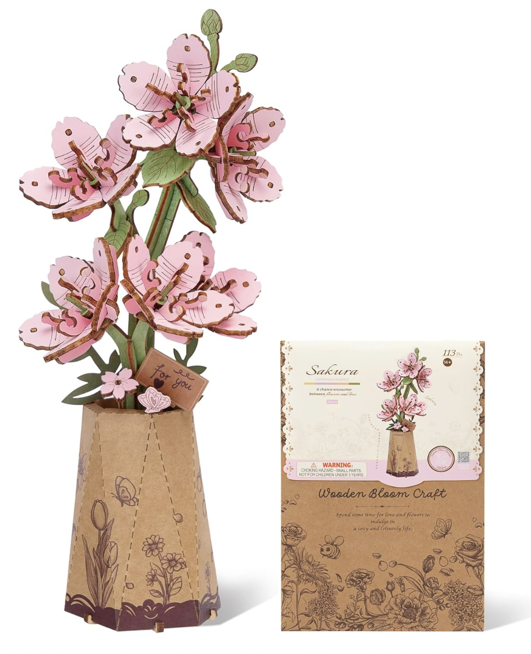 robotime sakura flower