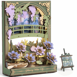 robotime glittering water lily