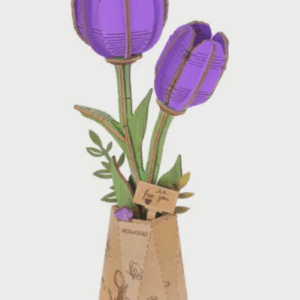 robotime purple tulip