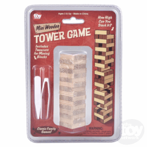 toy network mini tumbling tower game 3.75"