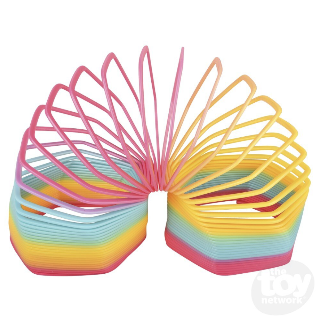 toy network rainbow hexagon coil