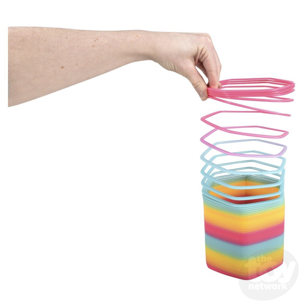 toy network rainbow hexagon coil