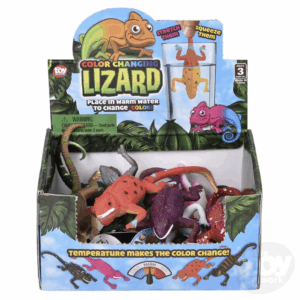 toy network 6" color changing lizard