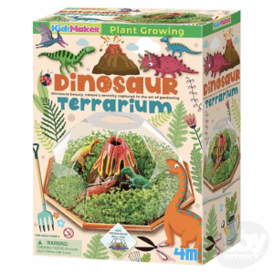 4m plant growing dinosaur terrarium