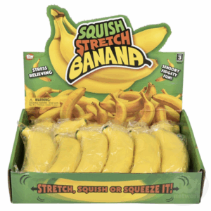 toy network squish stretch bananas