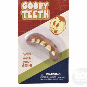 toy network goofy teeth gag gift