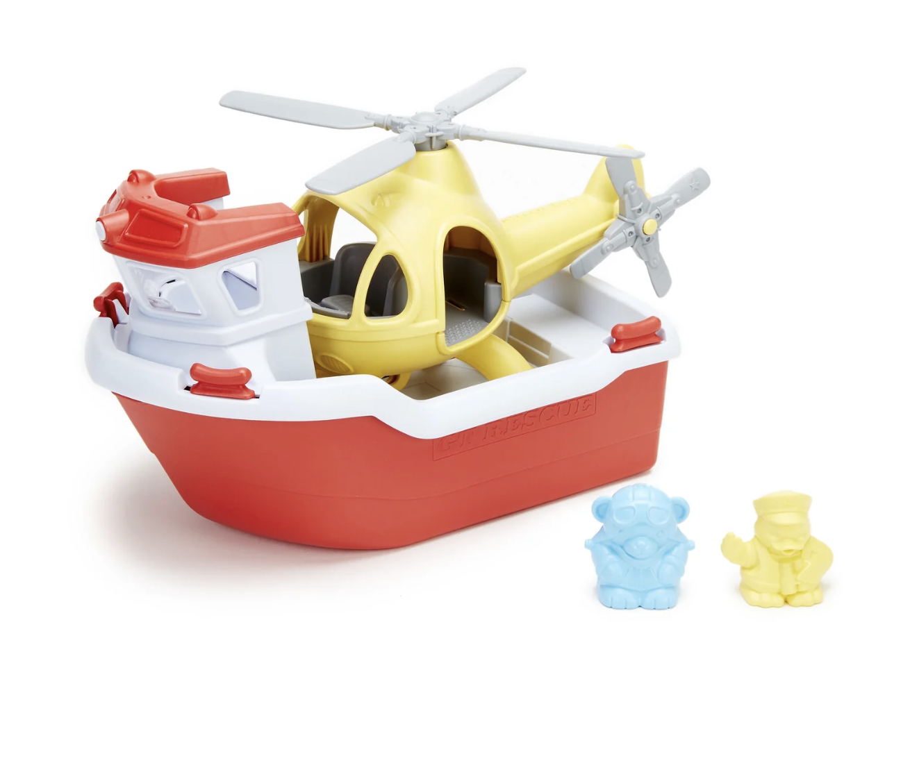 gt rescue boat & helicopter