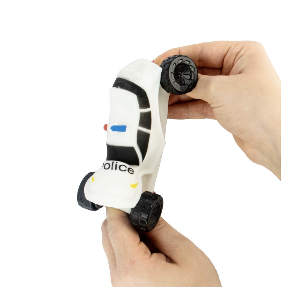 kc stretch wheels police car