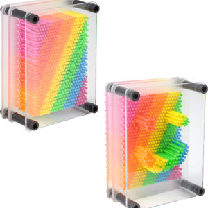 Rainbow Pin Art 5"x3.75"