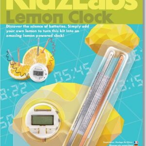 4M Kidz Labs Lemon Clock