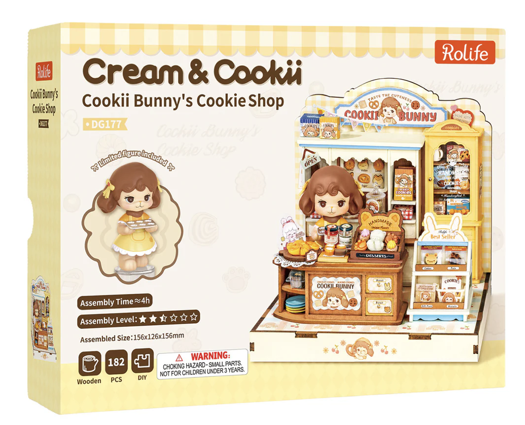 robotime cookii bunny shop