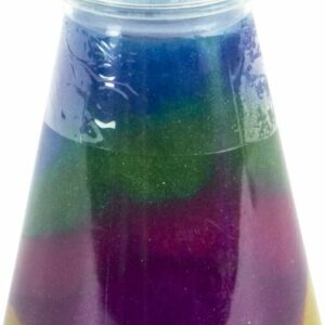 Rainbow Slime in Flask