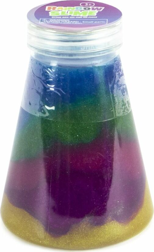 Rainbow Slime in Flask