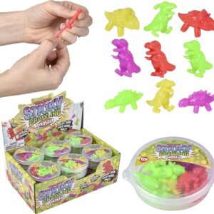 Micro Stretch-icky Dinosaur 24ct