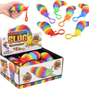 3.75" Wiggle Sensory Slug Clip On