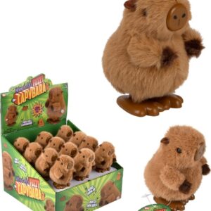 3.33" Wind-up Fuzzy Capybara 24ct