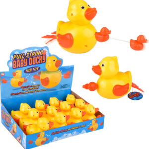 Pull-String Ducky Bath Toy 6" (sold individually)