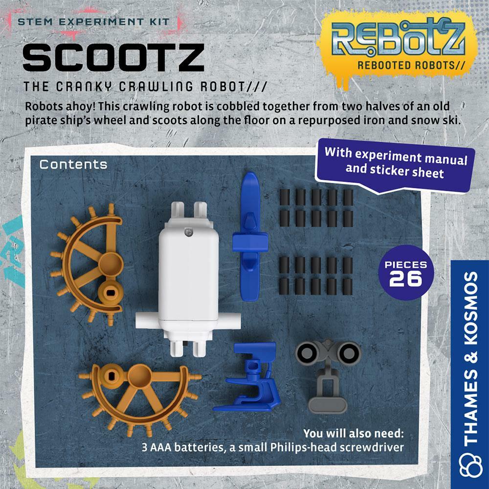 Rebotz: Scootz The Cranky Crawling Robot