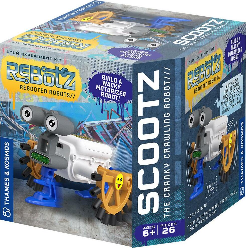 Rebotz: Scootz The Cranky Crawling Robot