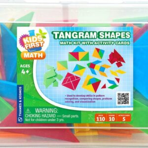 Kids First Math: Tangram Shapes Math Kit With Activity Cards