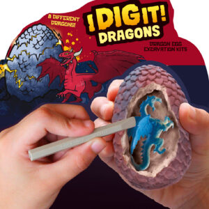 I DIG IT! DRAGONS - Dragon Egg Excavation Kit (Assorted)